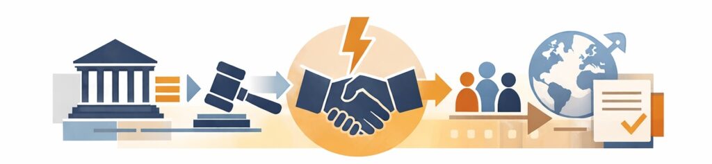 Insights: Visual representation of how investment rules translate into governance outcomes and disputes