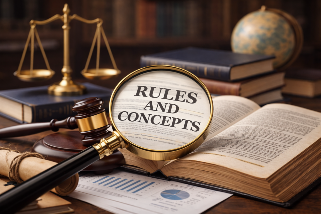 rules and concepts in investment governance